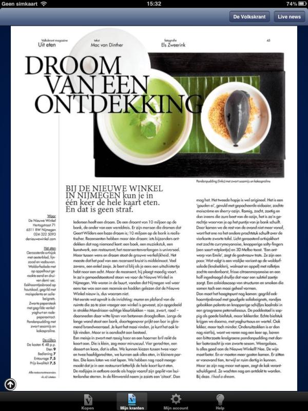 Sebastiaan_ruys's tweet photo. @denieuwewinkel 
Mooie recensie , tof om te lezen ! http://t.co/Wt3CCxsh