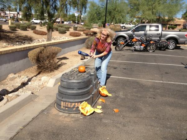 Chandlerhd's tweet photo. Smashing pumpkins!!! Live at Chandler Harley. http://t.co/dFxmoKmr