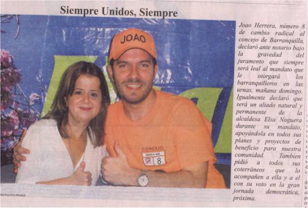 <a href="/JoaoHerreraO/">JOAO HERRERA</a> <a href="/elsanoguerabaq/">Elsa Noguera</a> <a href="/elheraldoco/">EL HERALDO</a> <a href="/ElBordillo/">El Bordillo</a> siempre unidos, siempre #VOTACONCEJOCR8 joaoherrera.co