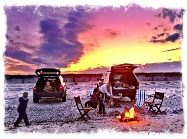 Swell time on the beach karate kid style.... Take a right check it out.