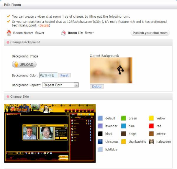 YeeChat's tweet photo. Halloween is coming soon! It's time to decorate your chat room! http://t.co/eCv7Mdie http://t.co/TWaDtY2E