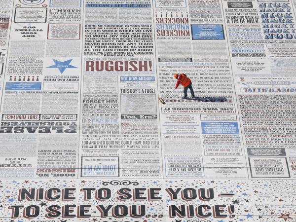 ChoiceBlackpool's tweet photo. Have you seen the #Blackpool Comedy Carpet? #ComedyCarpet http://t.co/SClCuCIe