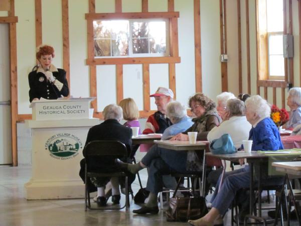 Century_Village's tweet image. Lucille Ball is here with the Geauga Arts Council!