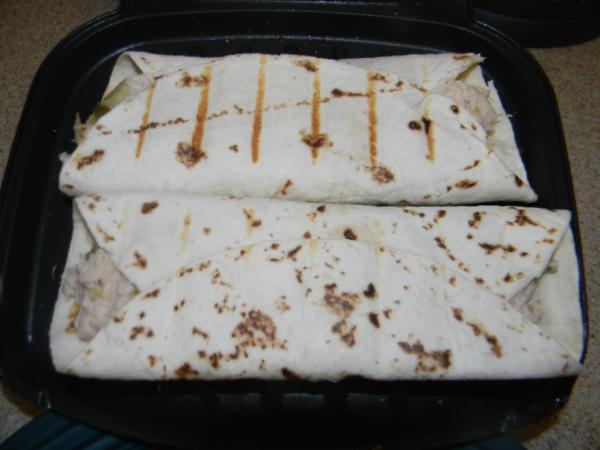 Habanero Pick Me Pickle Tuna Wrap...ooooh so goood!