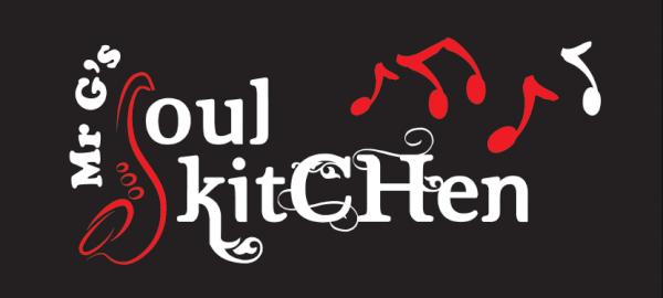 CommFirstLtd's tweet image. Check it out! New logo for Mr G's Soul Kitchen! Be wined, dined &amp; whisked off your feet! Coming soon to Cardiff Bay!