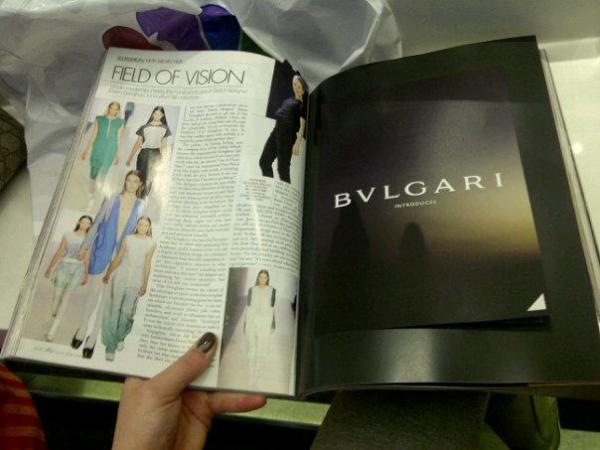 yes I'm in the ELLE usa 11/11:-)