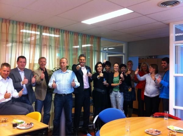 Conversie bij #Noorderbrug is succesvol afgerond, weer een reden voor een feestje/ borrel... #AFAS #gehandicaptenzorg