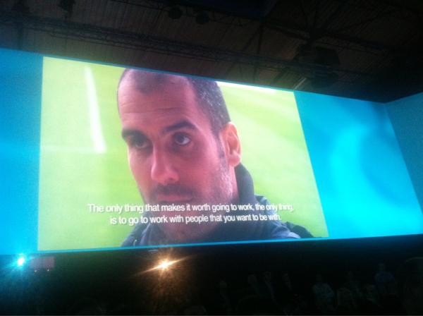 Telefonica_cat's tweet photo. #ParauladePep a la cimera de directius de Telefónica http://t.co/CvOetE3l #TEFexecSummit2011 via @carlosdomingo