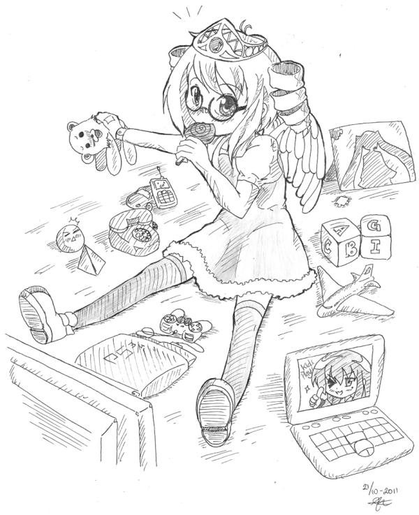 yang ini sebenernya pesenan senpai NC >w< 