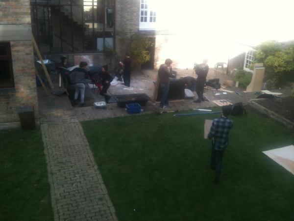 arcsoc's tweet photo. First year HIDE building underway http://t.co/i91i73Xe