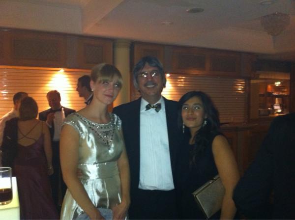 Some young planners' with Steve Quartermain at the annual dinner last night #YP2011 #ypconf