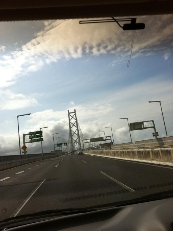 kuyu110417's tweet photo. 明石海峡大橋＼(^o^)♥ http://t.co/9SsdXgbf