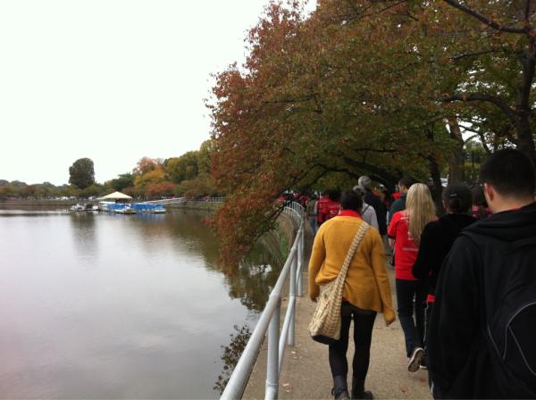 JessiDG's tweet image. The long walk to freedom. #smswalk