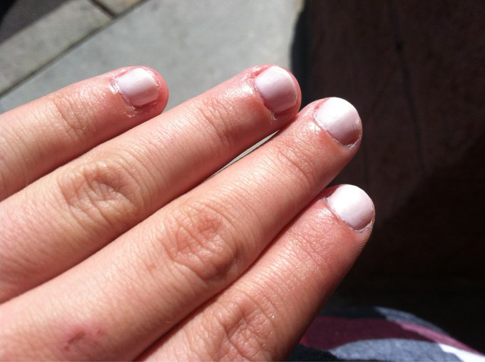 Never painted my nails white before. I think I like it. http://t.co/5xafCfXU<a href="/tag/nowplaying"class="tags"><span>#nowplaying</span></a>
