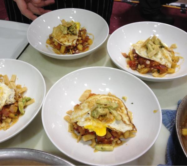 MadisonDining's tweet image. Mexican Breakfast Hash from 43 North. #MFWS