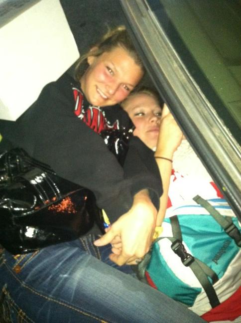 Sezehnacker's tweet image. These are my friends @sabrinalynne1 @JMueller08 #turnupthetunes