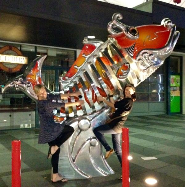 Bron and Kim @ China Town