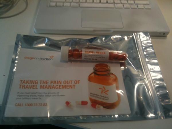 zacabroms's tweet image. Just met with an entertainment travel agent. As far as branding goes I'm impressed ;)