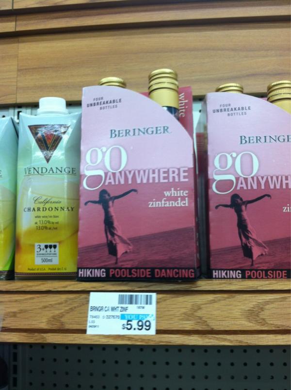 All w. zin should be in this vessel