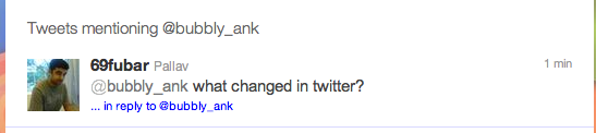 bubbly_ank's tweet image. #TwitterChanges And mentions tab :