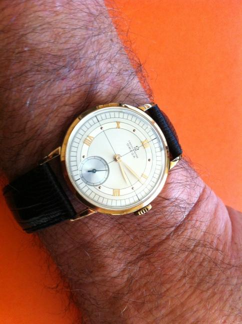 Going small today.   35mm is not so small unless it is sitting next to a Panerai