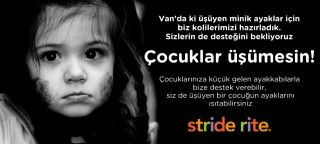 StrideRite_TR's tweet photo. @DereogluBuket Dünyaca Ünlü çocuk ayakkabısı Stride Rite olarak Van'a ayakkabı gönderiyoruz katılım için duyururmusunuz http://t.co/YdPmofc5