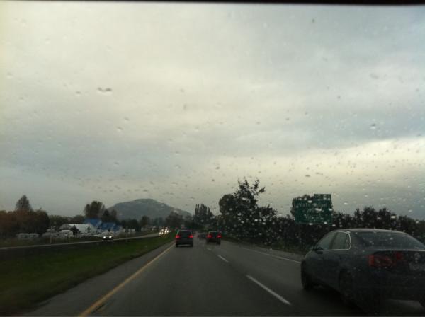 WestCoastDogs's tweet photo. On the road! Not the nicest day but my company makes it so much better @JoelMryglod http://t.co/IYp1Sqp4