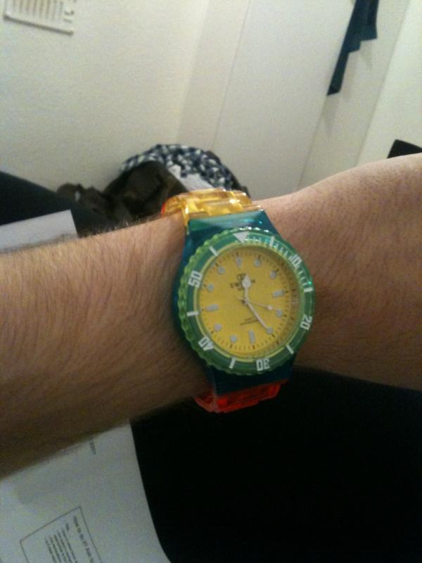 rikkijh's tweet image. New accessory for my #switchwatch