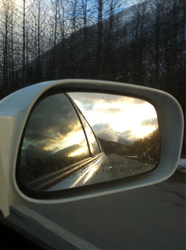 WestCoastDogs's tweet photo. Driving thru the rockys.... Couldn't be more beautiful. Loving it with @JoelMryglod http://t.co/03wHUl41