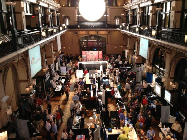 joesmith22's tweet photo. #HECC 2011 is a packed house in the vendor area. http://t.co/7Twa13DN