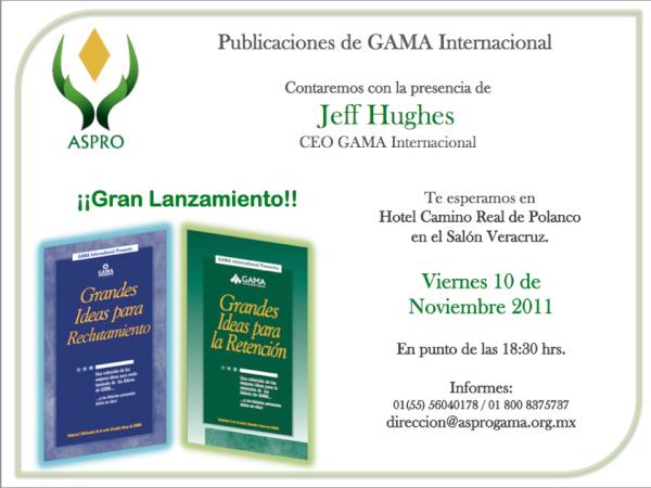 ASPROMexico's tweet photo. Mañana lanzamiento“Grandes ideas para reclutamiento” y “Grandes ideas para la retención”#ASPRO Los esperamos! http://t.co/Hv9KADk4
