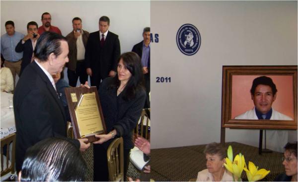 IsssteJornadasC's tweet image. La Delegación del ISSSTE rindió homenaje a los médicos que ya no están y en especial al Dr José Luis Trejo Gallegos