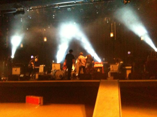 thefuturedead's tweet photo. Setting up @Botanique http://t.co/f7KD5Mmn