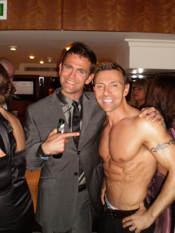 meninuiniform's tweet photo. Lee Sapphire from http://t.co/7GEsl59Q with Jack from Eastenders http://t.co/dIMVGJlE