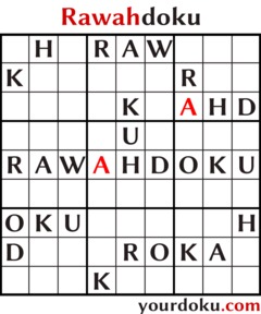 yourdoku's tweet image. rawahdoku: Rawah Sudoku from Al Anbar in Iraq yourdoku.com/city/rawahdoku #Rawah