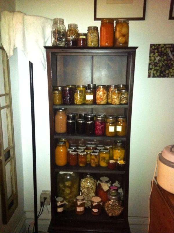 fourchickens's tweet image. Awesome!-&amp;gt;RT @TMGastronaut: My wife &amp; I found a gun cabinet on the sidewalk. We turned it into a cellar. #canvolution