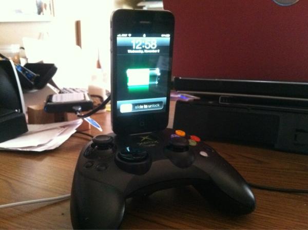 Tip70's tweet image. Got it all pretty much done, it&apos;s charging on the controller :) #controllerdock
