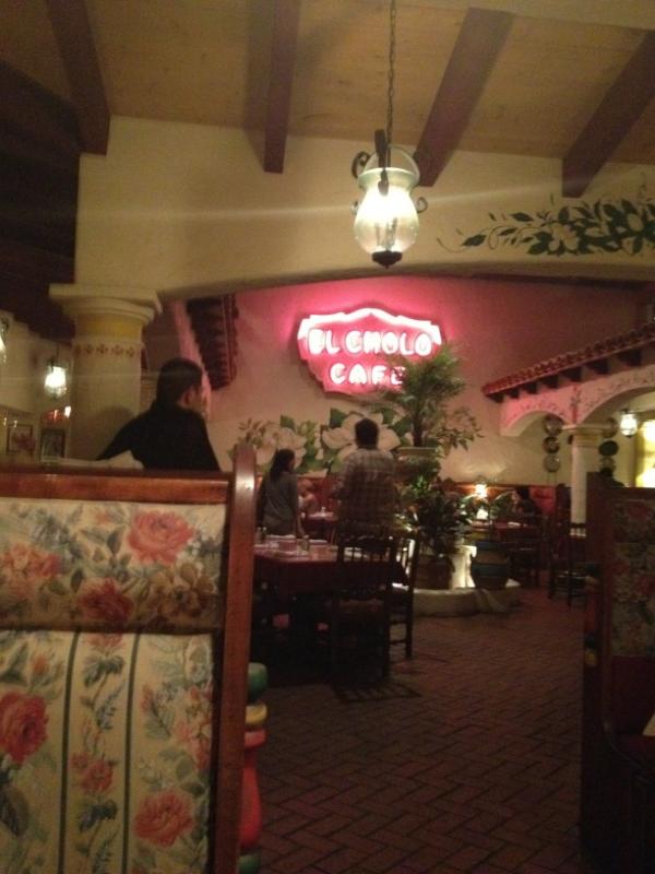 itspauljones's tweet photo. El cholo!   Great Mexican spot. http://t.co/vqlqitHX