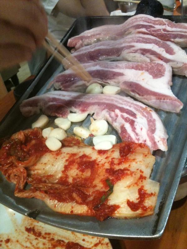 oz_my's tweet photo. 三軒茶屋で、韓国料理♪ http://t.co/0E1RJo1O