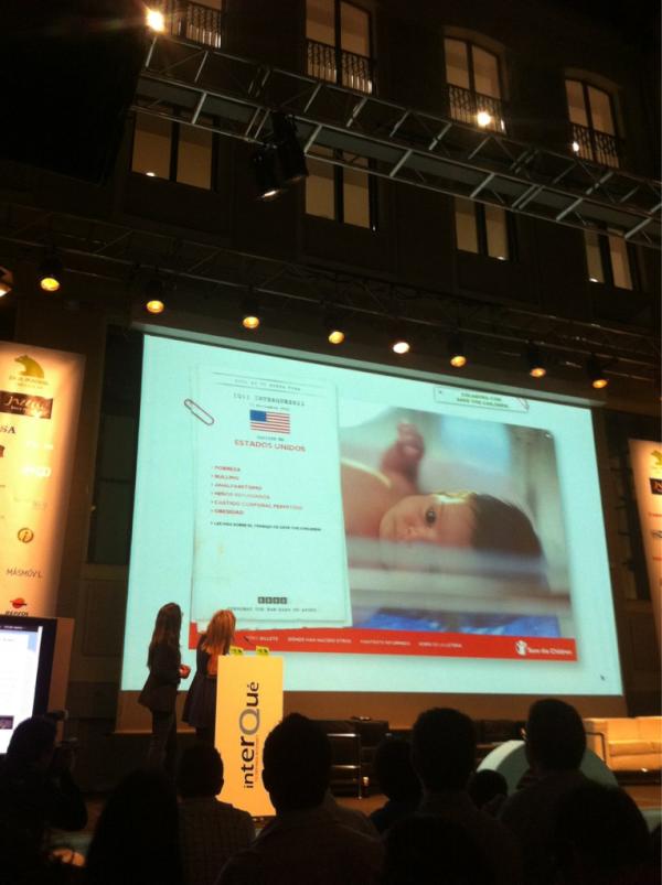 SaveChildrenEs's tweet photo. La Lotería de la Vida en Interqué http://t.co/KoYBVitr #iq11 http://t.co/k5qxZUUl