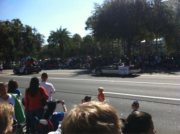 UF's tweet photo. Hey... It's @joelmchale! #UFHomecoming http://t.co/amTc23XI