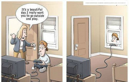 KristineTGH's tweet image. Just a funny comic strip. #parenting #teenagers #computergeeks