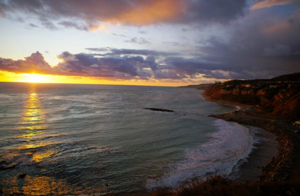 I Really love HDR sunsets. Here is the sunset from Rancho Palos Verdes after the rain. #LongBeach #PalosVerdes