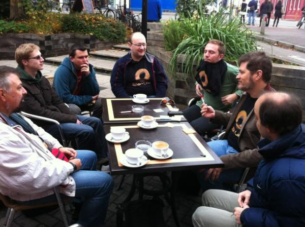 codybartfast's tweet image. #openwrap workshop (before taking shelter inside) #camdug #snowcode