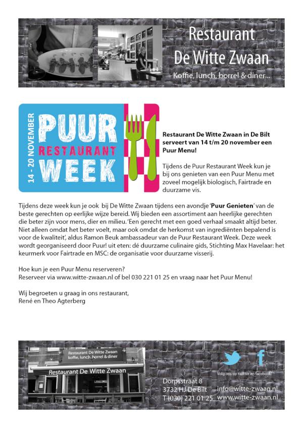 Theo8ter's tweet photo. PuurRestaurantWeek http://t.co/cwjRC9uP