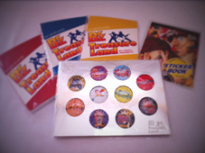 B'z PARTY】B'z Treasure Land Goods（ポストカード3種/ ステッカー/缶