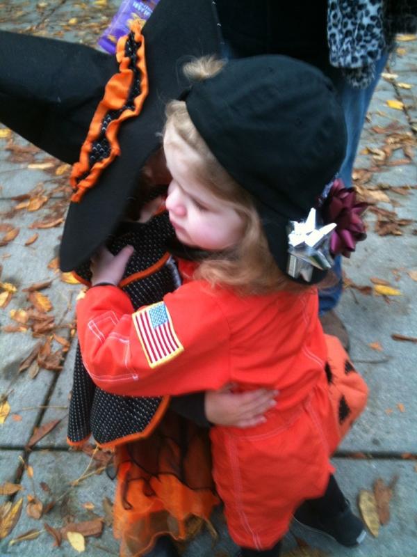 Halloween hugs