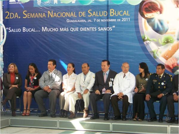 IsssteJornadasC's tweet image. La EBDI 99 del ISSSTE en Guadalajara, fue sede del evento inaugural de la 2ª Semana Nacional de Salud Bucal.