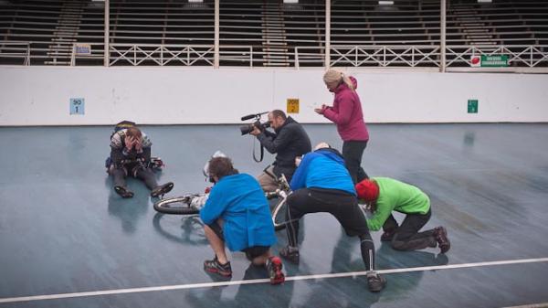 bcroft76's tweet photo. Media attention is part of a world champs. AXA was visibly disappointed to lose 4th place by just seconds. #ARWC2011 http://t.co/WkNhVAnC