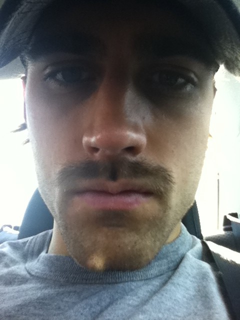 zomastersinker's tweet image. Stache in full effect #movember #pushbroom